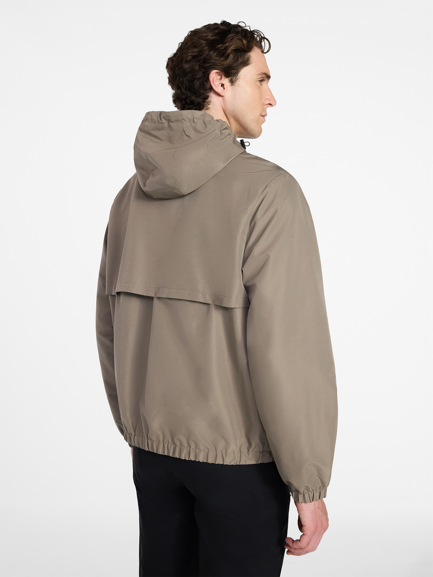 Ozark Trail Men's Windbreaker Jacket with Hood, Sizes S-3XL