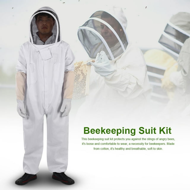 Traje protector de apicultura, traje protector de apicultura profesional Kit de traje de apicultura Traje de apicultura creado magistralmente