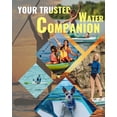thumbnail image 4 of 10'6" Inflatable Stand Up Paddle Board for Adults, Non-Slip EVA, Camera Mount, Mint Green, 4 of 8