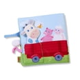 thumbnail image 5 of HABA Busy Book for Babies 0-12 months, Farm Fabric Book with Finger Puppet for Babies, Sensory Book for 0-12 Months, 5 of 8