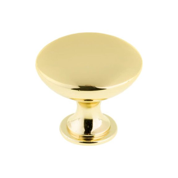 Richelieu Bp904140 1-9/16" Mushroom Cabinet Knob - Gold