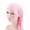 Pink, variant on LEKODE Slip-On Pre-Tied Head Scarves Women Headwear Turban Beanie Caps Head Wrap Headscarf for Women Black One Size