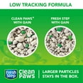 Fresh Step Clean Paws Cat Litter, LowTracking Clumping Litter With
