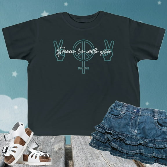 Toddler's Fine Jersey Tee, Kids Bible Verse Shirt, Toddler's Short Sleeve T-Shirt