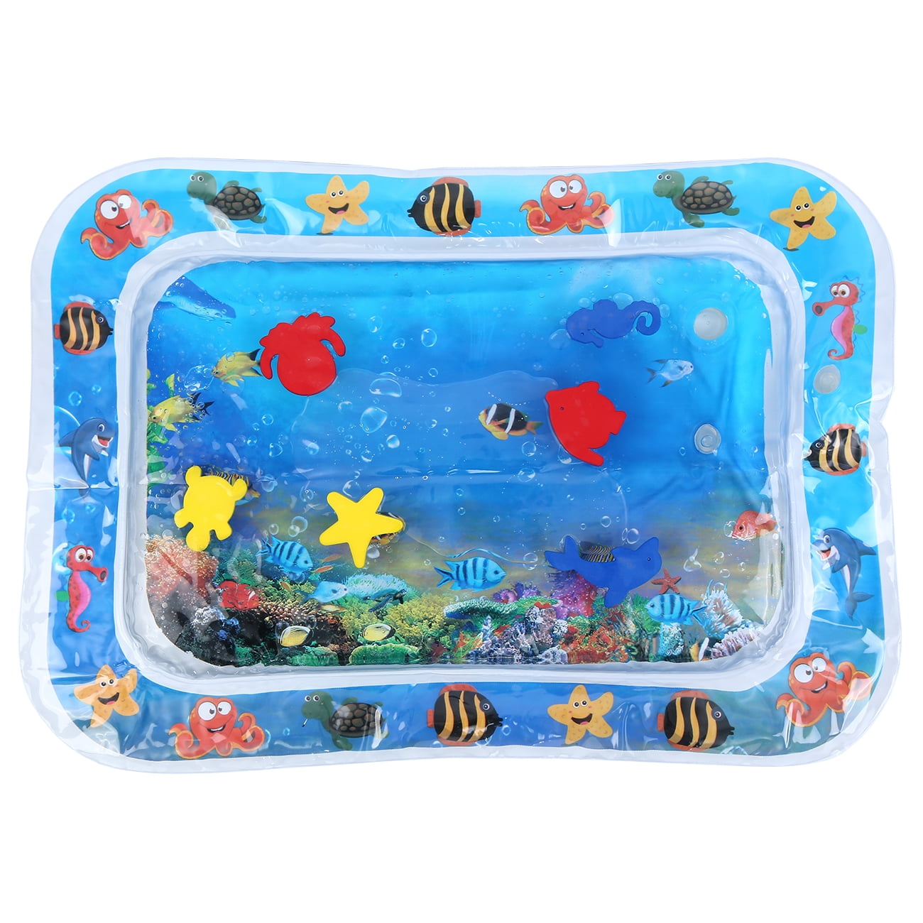 Inflatable Tummy Time Premium Water mat Infants and Toddlers is The Perfect Fun time Play