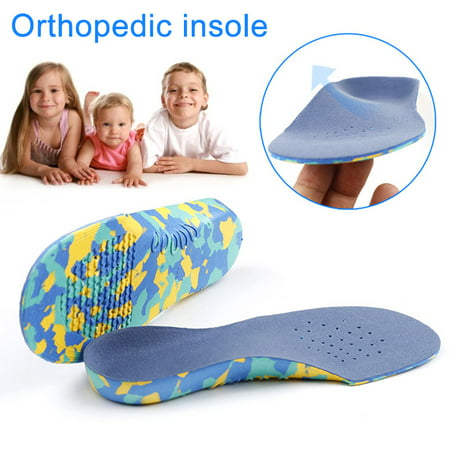 Children Orthopedic EVA Insoles Flat Foot Arch Support Insole Pain Relief Sport Shoes Pad (Best Arch Support Shoes For Kids)