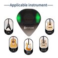 thumbnail image 3 of [Modelo 620160] [Con Video] Guitarra Popular Baquelita Contacto LED Instrumento Punteo Dedo Personalizado Metralla Batería Reemplazable (luz Verde), 3 of 9