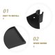 thumbnail image 3 of WHAMVOX 3Ud Estante Ajustable Para Toldo Negro Para Accesorios De Cultivo Y Monitor De Planta, 3 of 8