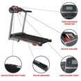 thumbnail image 3 of Sunny Health & Fitness Electric Treadmill with Manual Incline and USB Charging Function - SF-T7860, 3 of 10