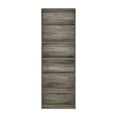 thumbnail image 4 of Pemberly Row Free Standing 6-Tier Open Storage Bookcase French Oak, 4 of 5