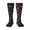 3 Black, variant on Rainbow Jellyfishes Print Long Socks,Novelty Design Socks Gift for Men and Women,Crew Socks,Calf Socks