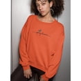 thumbnail image 2 of Spring Dreamer Sweatshirt Women -Image by Shutterstock, Female 3X-Large, 2 of 4