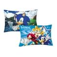 thumbnail image 6 of Sonic the Hedgehog Kids 3 Piece Blue Sheet Set, Twin, 6 of 8
