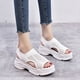 thumbnail image 4 of Sandalias transpirables de moda para mujer, sandalias casuales con boca de pez y fondo de bizcocho Wmkox8yii  shjk5387, 4 of 5
