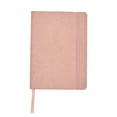 thumbnail image 2 of Paquete 50 piezas Libreta Camus con 70 hojas de raya hecha de piel reciclada rosa 13 x 18, 2 of 3