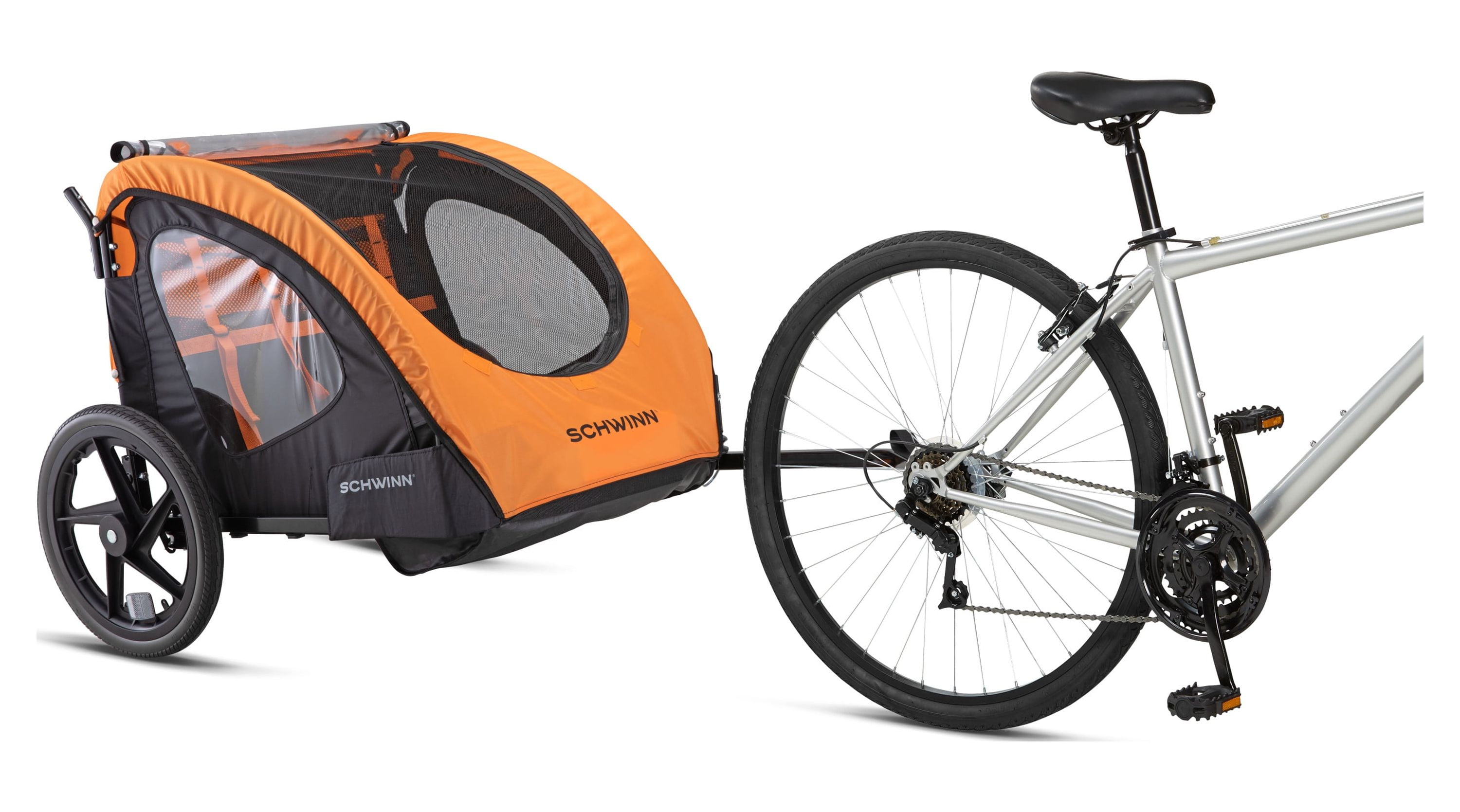 Schwinn prescott bike trailer hotsell