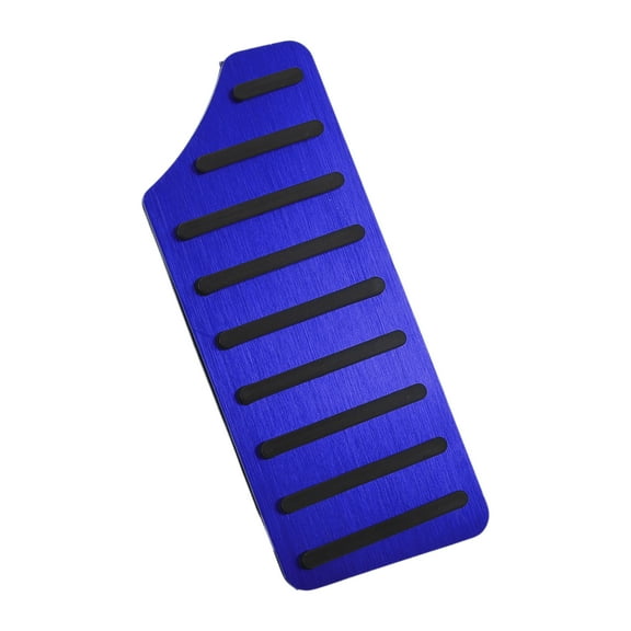 Unique Bargains 1 Pcs Automatic/Manual Footrest Pedals Cover Footrest Pedal Pads Foot Rest Dead Pedal Pad Cover for Honda Civic 2016-2024 Aluminum Alloy Blue