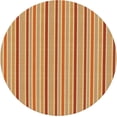 thumbnail image 3 of Round Fitted Tablecloth 44 Inch, Beige Brown Stripes Tablecloth Round Spillproof Soil Resistant Table Covers Polyester Table Cloth for Dining Table, Buffet Parties and Camping, 3 of 8