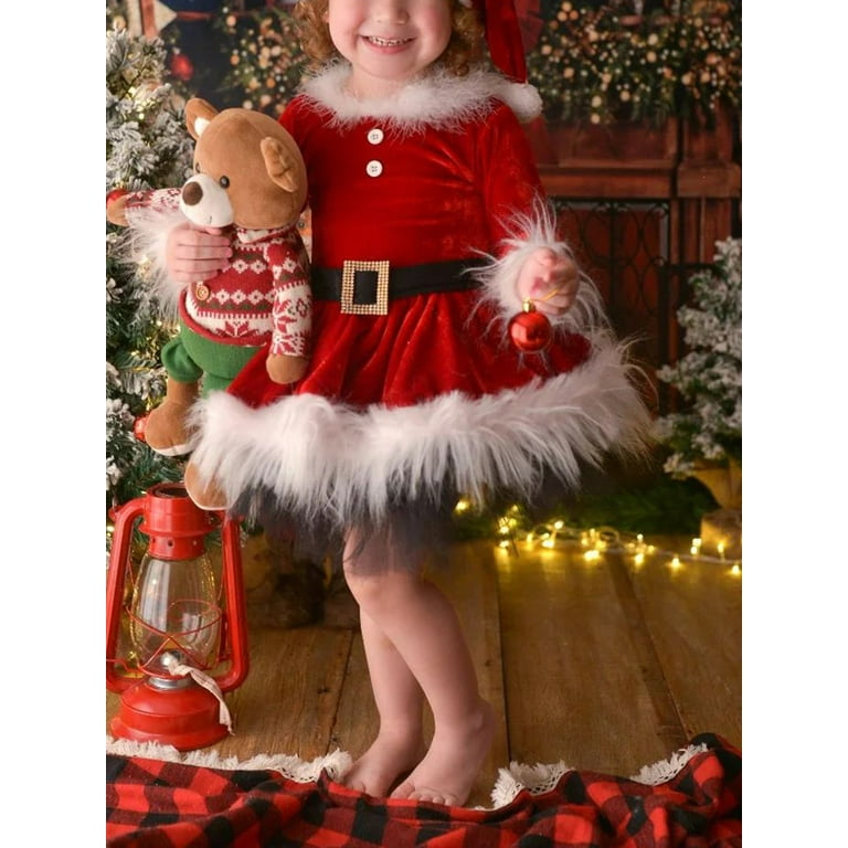 Baby girl mrs claus outfit discount