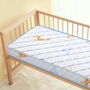 Breathable Baby Crib & Toddler Mattress, Firm and Soft Support, Skin-Friendly & Hypoallergenic Fabric, Fits Standard Cribs & Toddler Beds - 52x27.6x5 inch