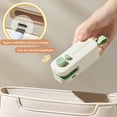 thumbnail image 3 of Shoreew Mini Bag Sealer Rechargeable 2-in-1 Heat Sealer with Cutter Portable Sealing Machine for Plastic Bags Kitchen Sealant Device, 3 of 7