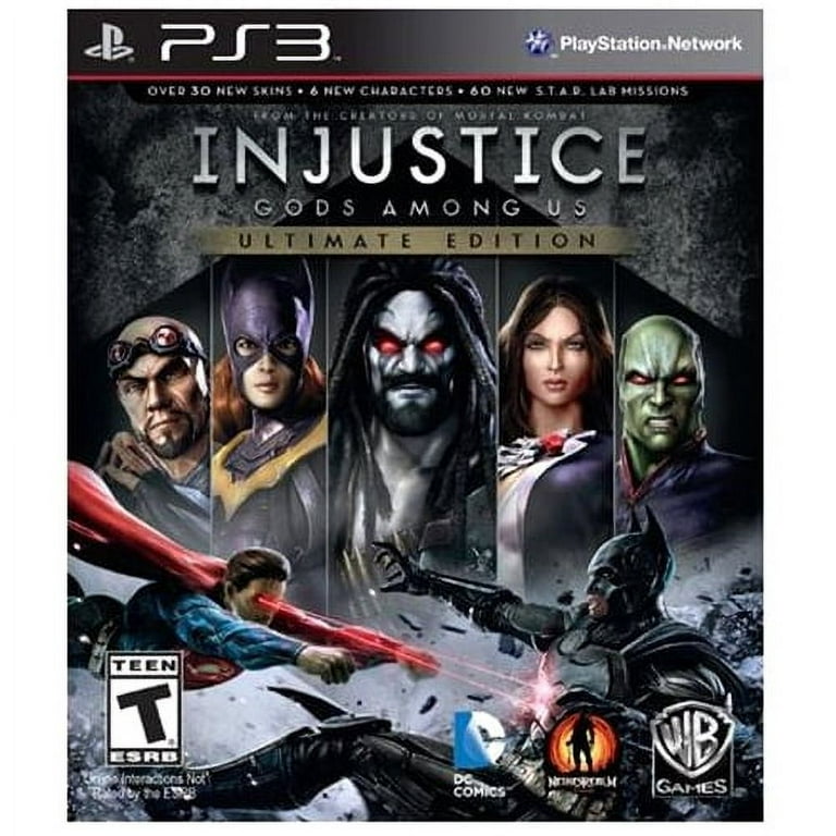 Wb Injustice Gods Among Us - Fighting Game - Playstation 3 (1000383254)  Ultimate Edition