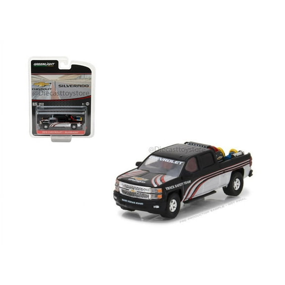 GREENLIGHT 1:64 HOBBY EXCLUSIVE - 2015 CHEVROLET SILVERADO WITH SAFETY EQUIPMENT 29896