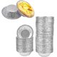 thumbnail image 1 of 200pcs Ba Tinfoil Cake Circular Egg Tart Mold S, 1 of 3