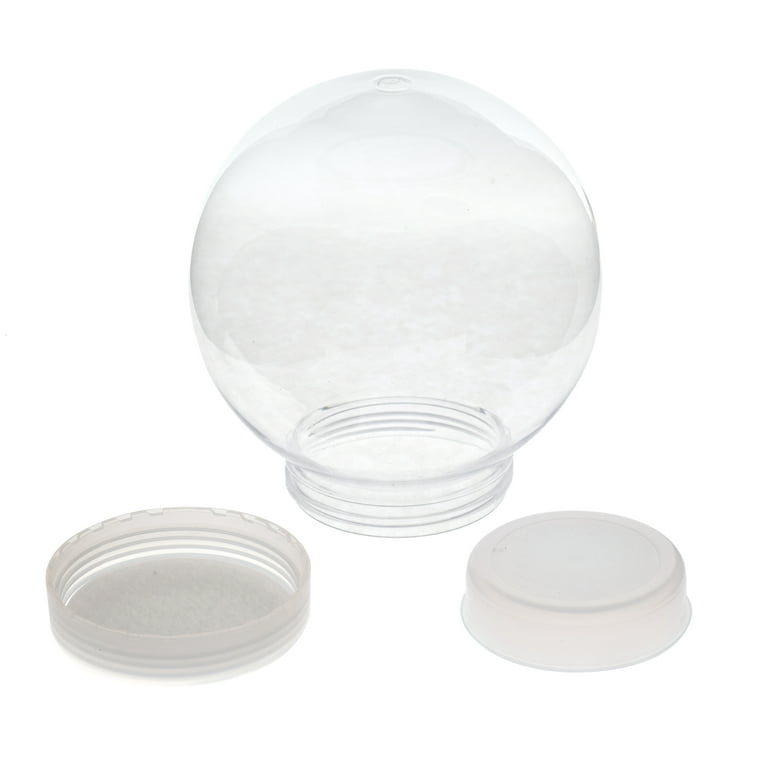 Plastic Screw Top Snow Globe Plastic Screw Top Snow Globe