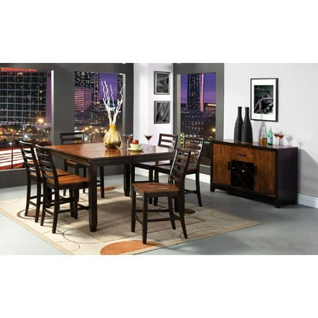 Hokku Designs Marion 7 Piece Counter Height Dining Set  Walmart.com