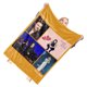 thumbnail image 2 of Manta con estampado de foto de estrella, poliéster suave impreso, decoración para todas las estaciones, para el hogar, oficina, hotel, viajes, 120x150cm/47,2x59,1 pulgadas, 2 of 5