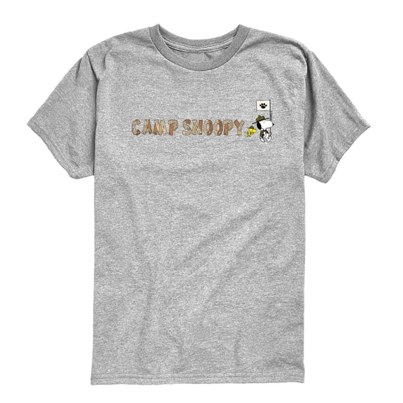 Peanuts - Camp Snoopy Branches - Youth Boys Short Sleeve Graphic T-Shirt