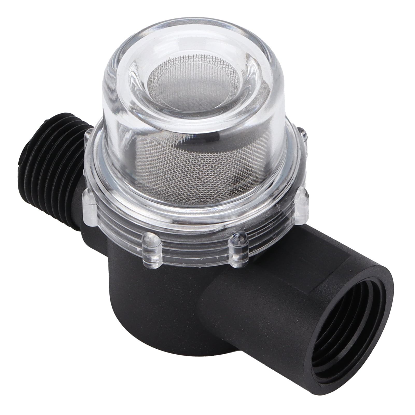Water Pump Strainer 50 Mesh Stainless Steel Filter Screen With 1/2in TwistOn Pipe For RV