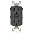 thumbnail image 2 of Leviton GFNT2-E 104-GFNT2-00E 20A BLK SLFT GFCI OUTLET, 20 Amp, Black, 2 of 2