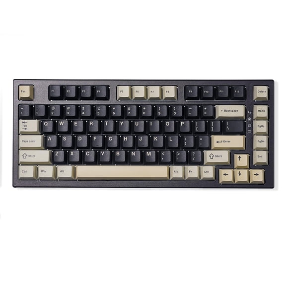 Teclado YUNZII YZ75, 75%, inalámbrico RGB BT5.0, intercambiable en caliente