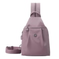 thumbnail image 1 of Lightweight Commuting Backpack | Convertible Waist Pack Crossbody Shoulder Bag | Durable Polyester Cloth | Multi-Pocket Travel-Friendly | Adjustable Straps | Zipper Closure, 1 of 5