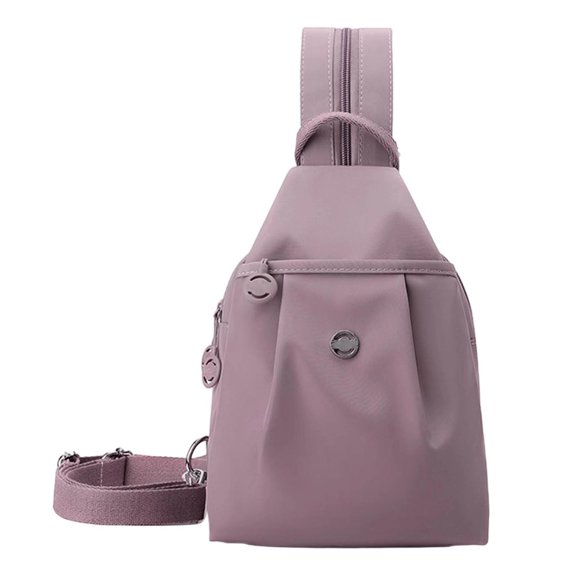 Lightweight Commuting Backpack | Convertible Waist Pack Crossbody Shoulder Bag | Durable Polyester Cloth | Multi-Pocket Travel-Friendly | Adjustable Straps | Zipper Closure