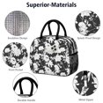 thumbnail image 4 of Womens Pioneer Flower Floral Print Pattern Lunch Box for Work,Insulated Lunch Bag for Women,Loncheras Para Mujer,Leakproof Adult Lunch Bag for Work,Beach,Travel,Picnic,Camping, 4 of 7