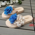 thumbnail image 6 of Women's Slipper Women's Casual Versatile Flop Sandals For Spring And Summer Featuring Comfortable And Stylish Floral Open Toe And Soft Soles.,Beige,37, 6 of 9