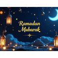 thumbnail image 5 of LUUFILx Ramadan Mubarak Lantern Banner Decorations Backdrop Lighted Display Islamic Festive Background Celebration Event Decor Atmosphere Spiritual, 5 of 9