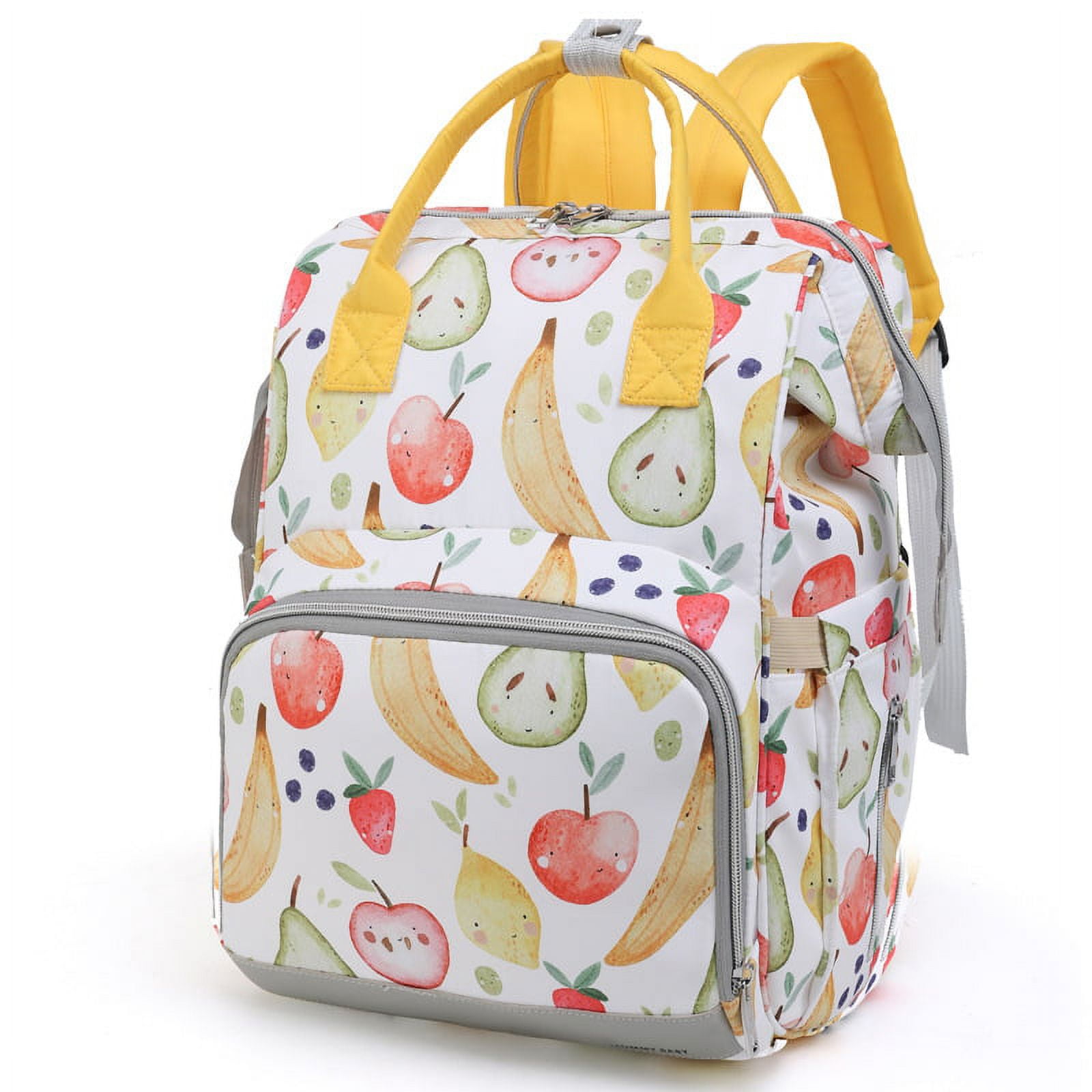 Printed Mummy Bag Multifunction Large Capacity Travel Backpack Maternity Baby Changing Bags Baby Stroller Backpack Diaper Changing Bag