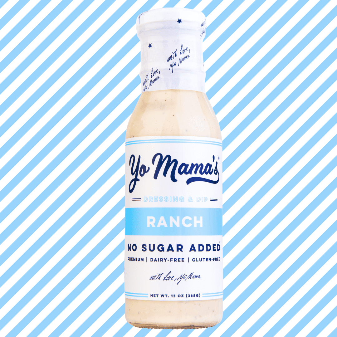 (6 pack) Yo Mama's Foods Gluten-Free Ranch Salad Dressing & Dip, 13 oz