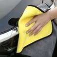 thumbnail image 4 of US 10~20 Pack Microfiber Multipurpose Cleaning Cloth Car Polishing Towel 500GSM, 4 of 5