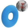 thumbnail image 2 of Donut Pillow Postpartum Pregnancy Sitting Cushion Perineal Doughnut Pillow After Surgery for Butt with Hole Bed Sore Pressure Ulcer Medical Seat Cushion for Tailbone Hemorrhoid Pillow (Light Blue), 2 of 9