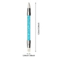thumbnail image 2 of Silicone Brushes Dotting Tool | Double Head Brush for Gel Nail Designs | Manicure Brush Set for | DIY Tool for Home and Salon Use, 2 of 4