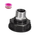 thumbnail image 3 of Zorion IBC Tank Adapter Accessory Multipurpose Replacement Fittings Stainless Steel 1 Inch, 3 of 8