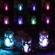 thumbnail image 4 of 12 Uds. Lámpara LED de luz gradiente Multicolor de Navidad decoración de fiesta en casa accesorios de Navidad, 4 of 8