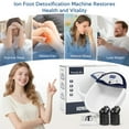 thumbnail image 6 of Ionic Foot Bath Detox Machine, Ion Detox Foot Bath Cleanse, LED Display Spa with Heated Belt, Wrist Strap, Arrays, Liners (Portable Handbag), 6 of 9