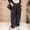 Black, variant on Girls Cargo Pants Boys Black Pants Elastic Waist Boys Athletic Pants Uniform Pants for Boys 8-9 Years