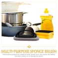 thumbnail image 3 of unbranded 4Ud Esponja De Cocina Marrón Para Platos Doble Cara Multiusos Material Duradero, 3 of 5